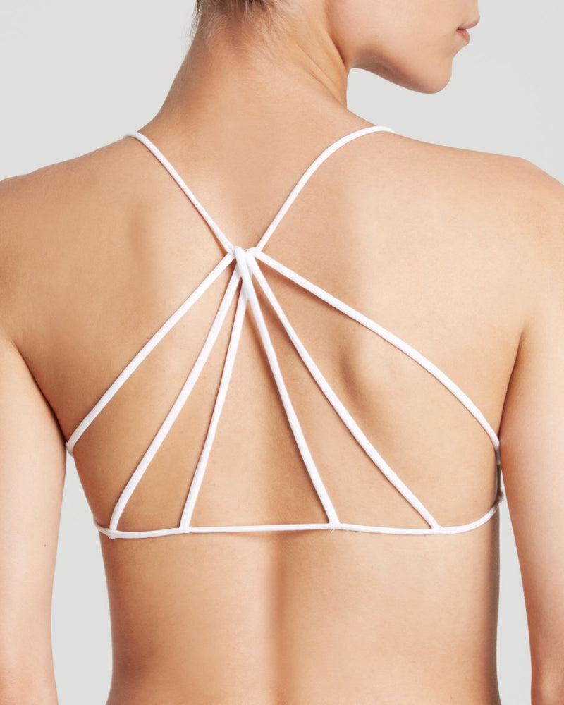Free People Strappy Back Bra White F876O240A - Free Shipping at